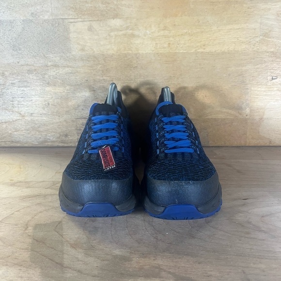 Rocky Workknit 3” Com Toe Womens Size 8M Industrial Work Shoes Black Blue - Picture 2 of 7